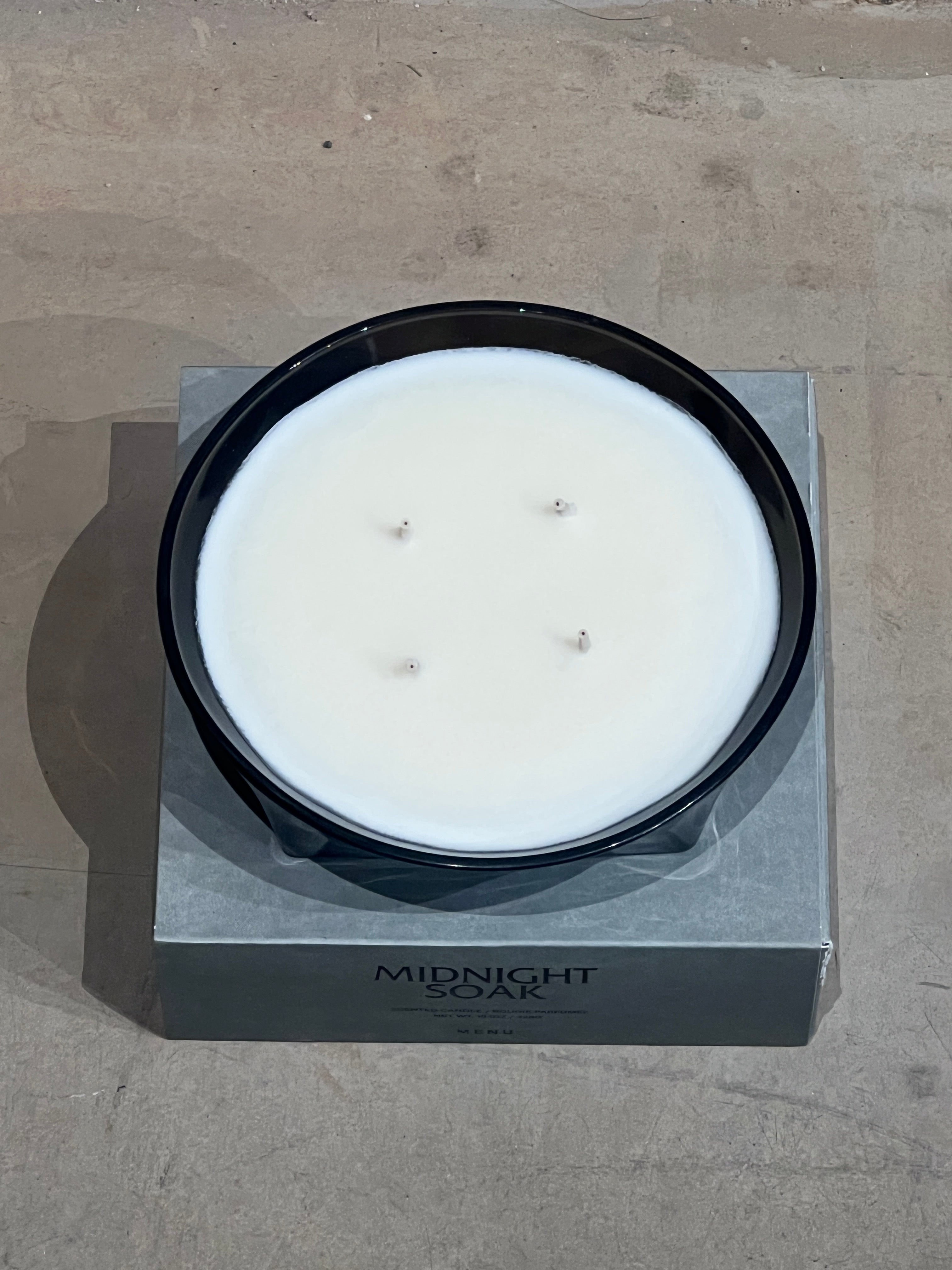 Olfacte Scented Candle, Midnight Soak, 428 gr/15.1oz, Statement Candle