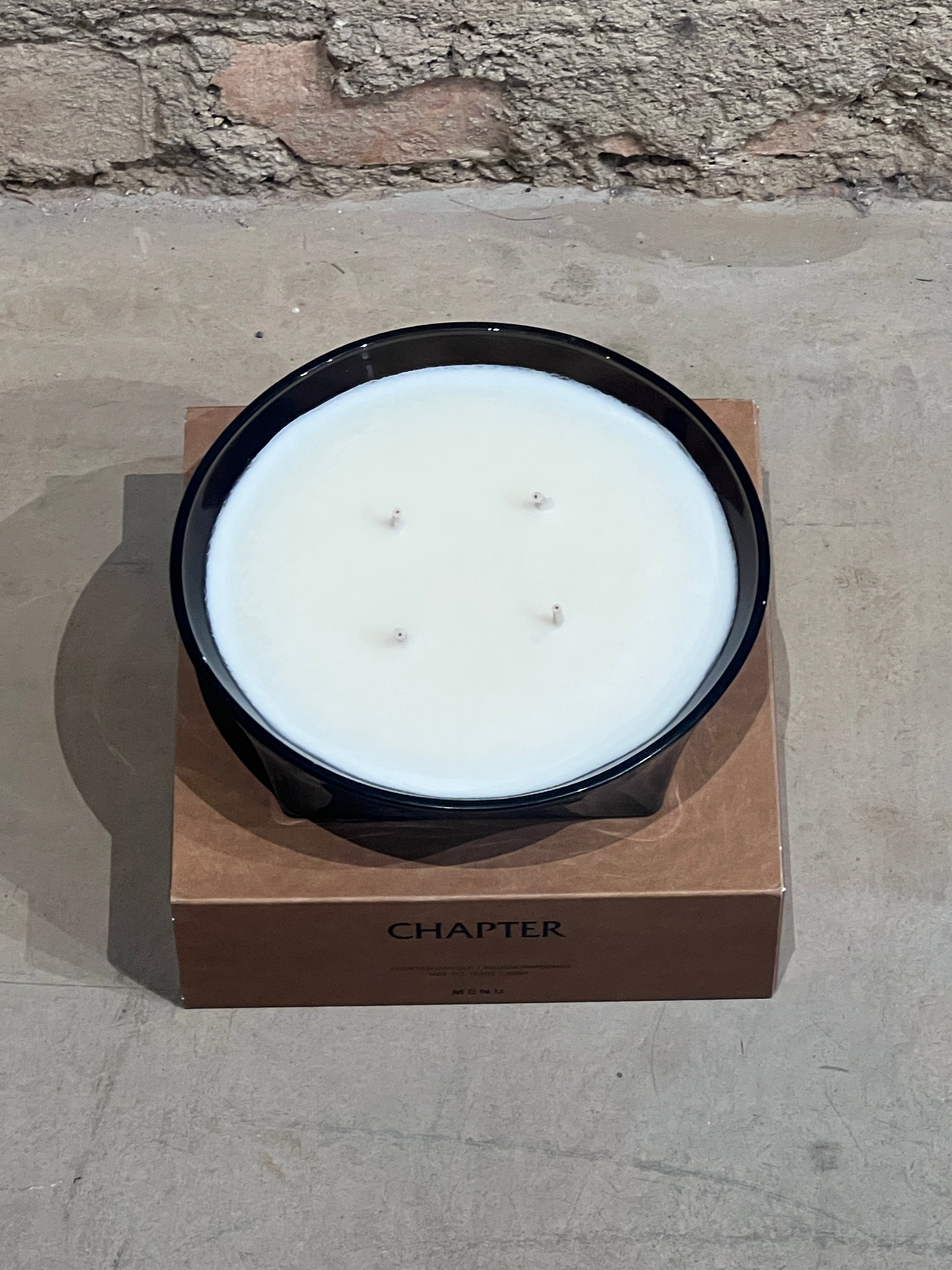 Olfacte Scented Candle, Chapter, 428 g./15.1oz, Poured Glass Candle