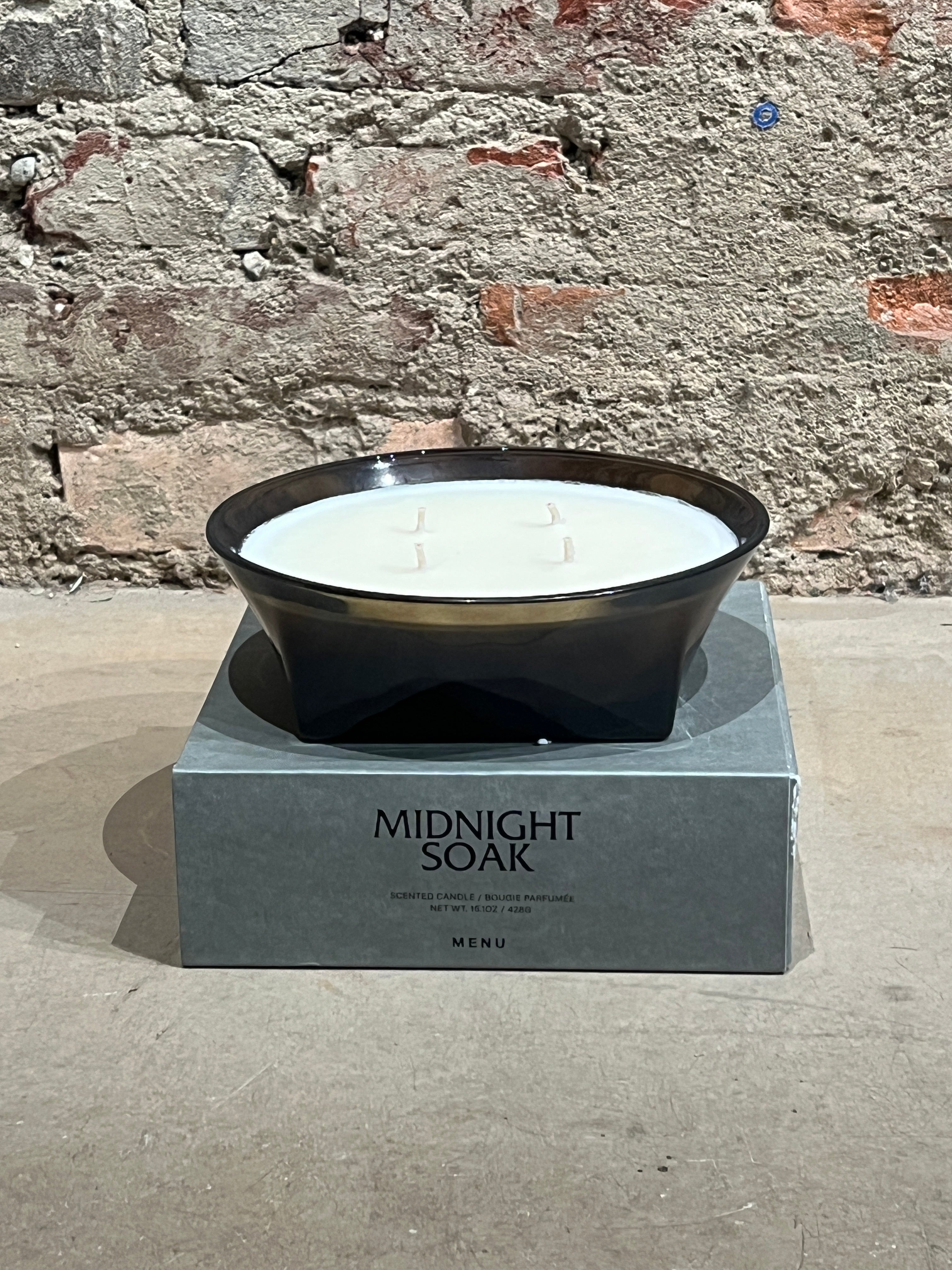 Olfacte Scented Candle, Midnight Soak, 428 gr/15.1oz, Statement Candle