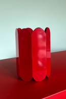 HAY Arcs Vase Red