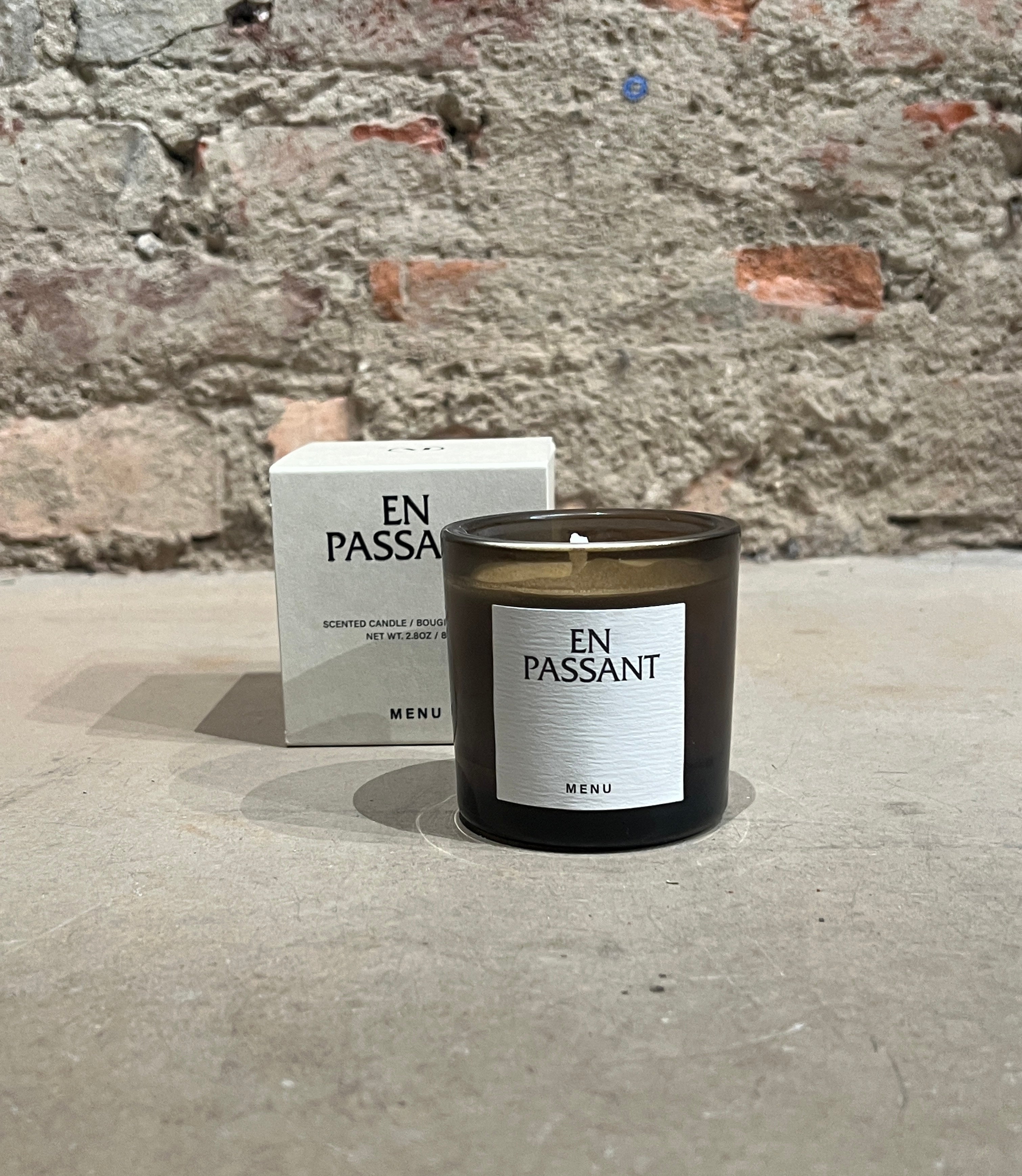 Olfacte Scented Candle, En Passant, 80 g/2.8oz, Poured Glass Candle