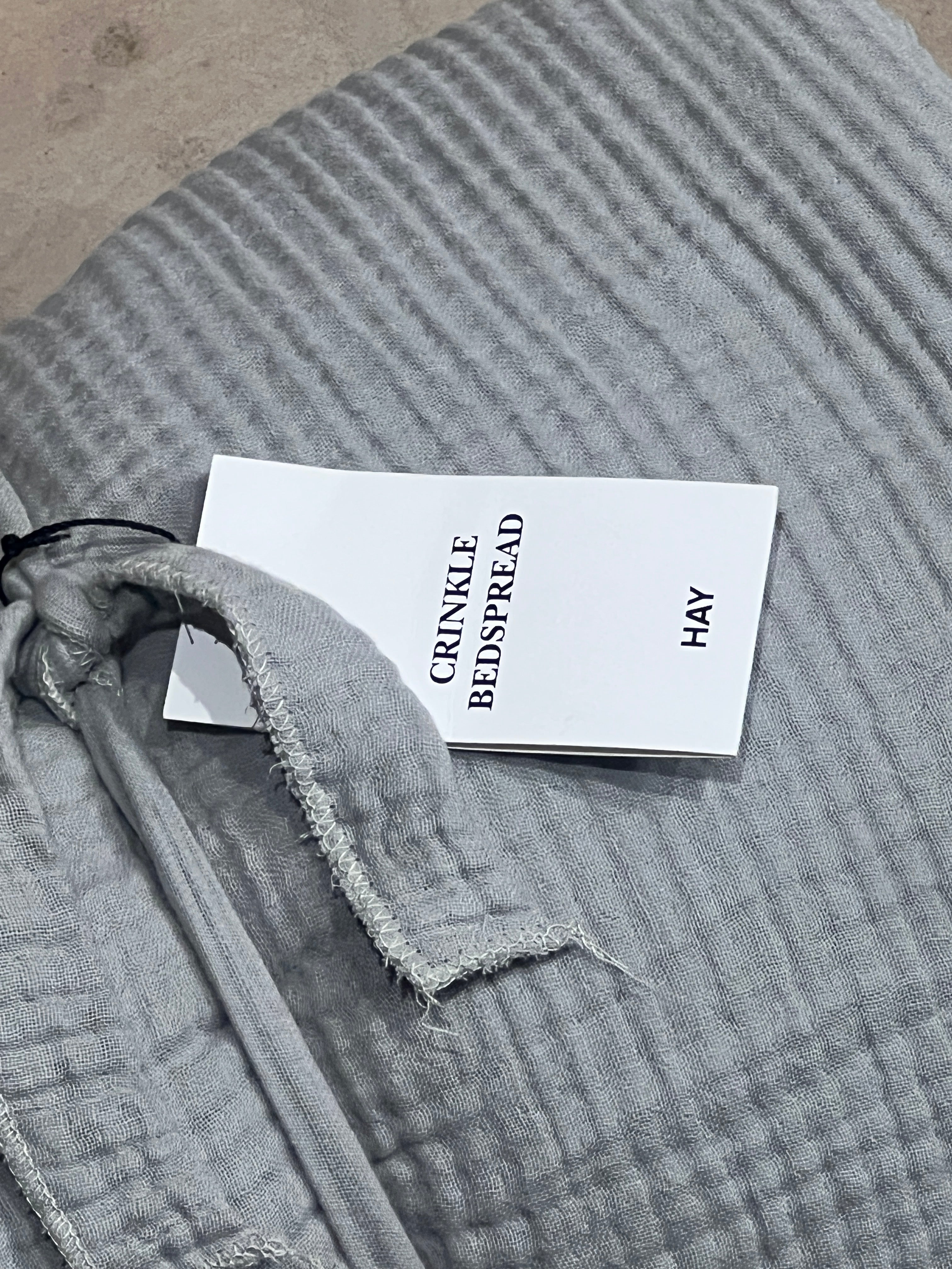 Crinkle Cotton Bedspread