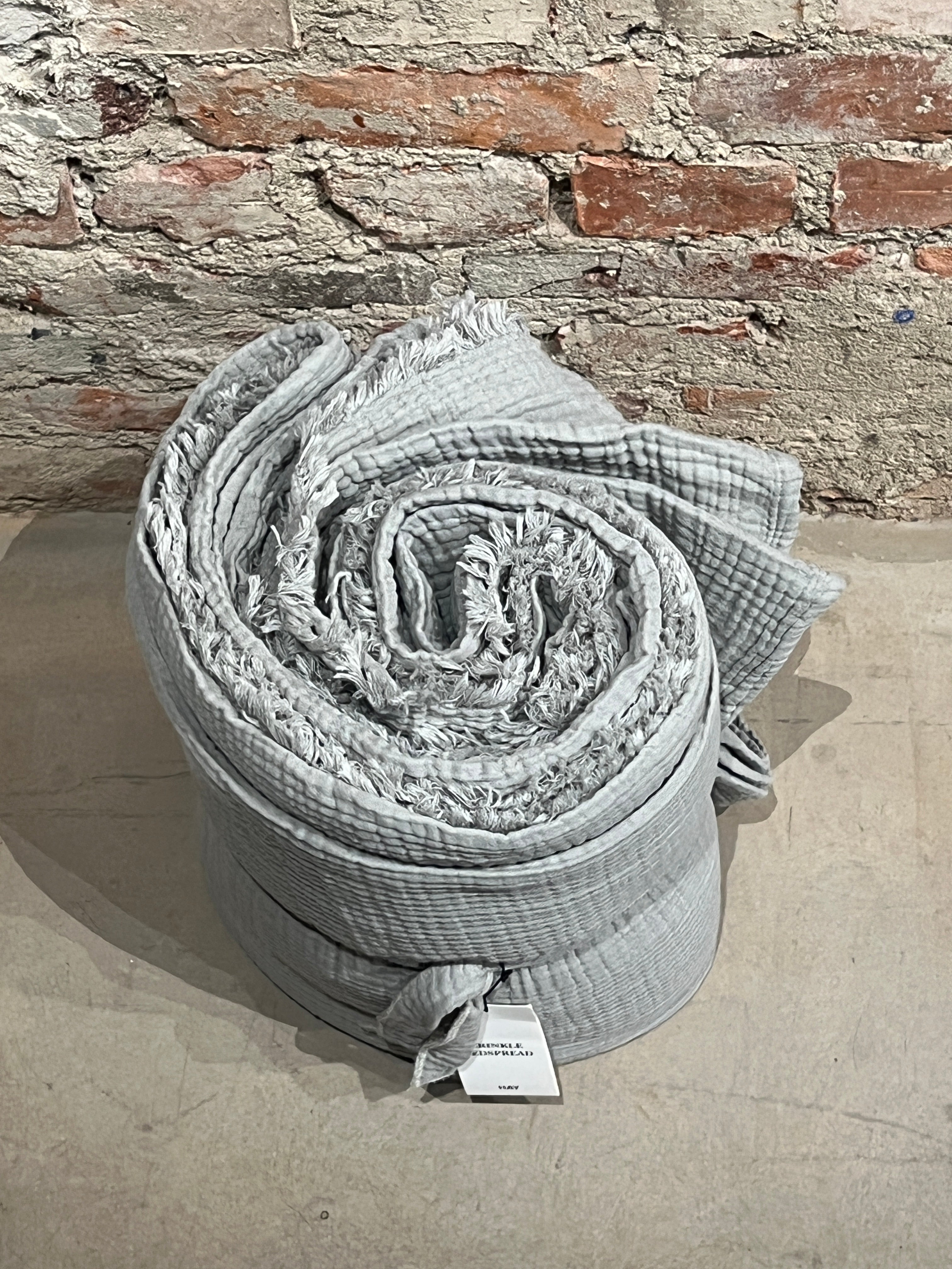 Crinkle Cotton Bedspread