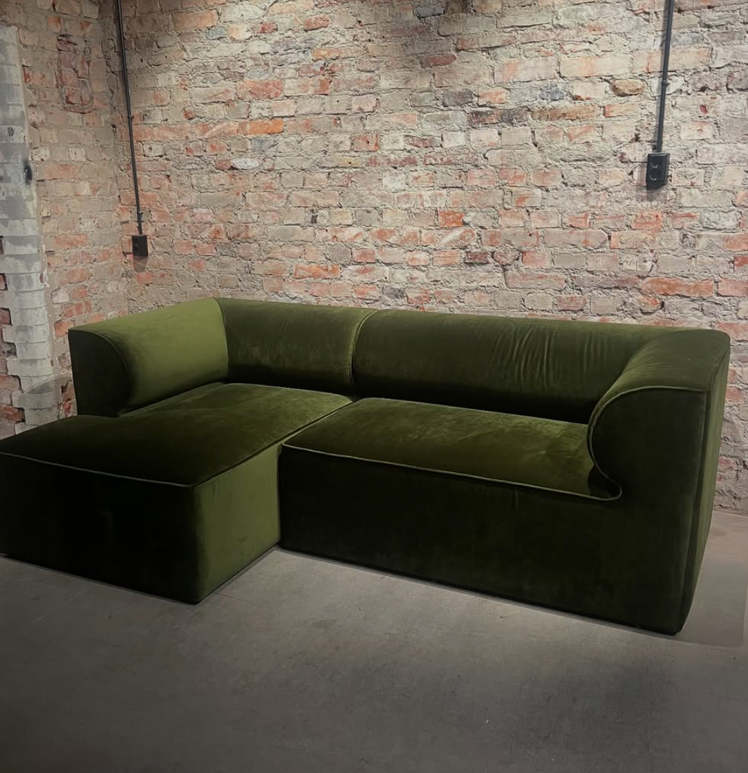 Audo Eave Sofa Green Velvet